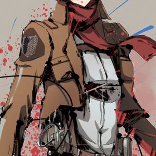 Mikasa Ackerman mobile wallpaper