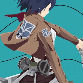 Mikasa Ackerman mobile wallpaper