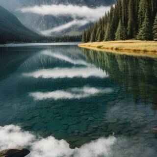 Lake mobile wallpaper