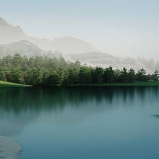 Lake mobile wallpaper