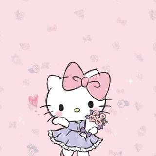 Hello Kitty mobile wallpaper