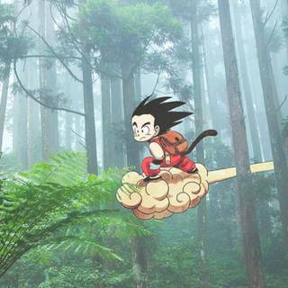 Kid Goku mobile wallpaper