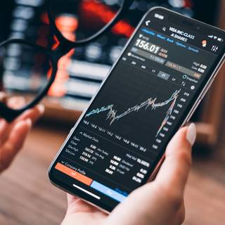 Stock market mobile wallpaper