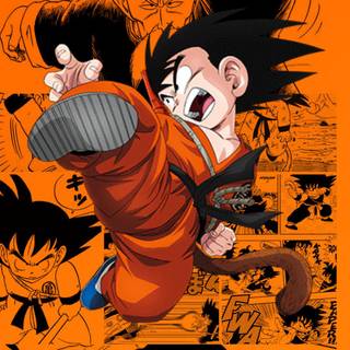 Kid Goku mobile wallpaper