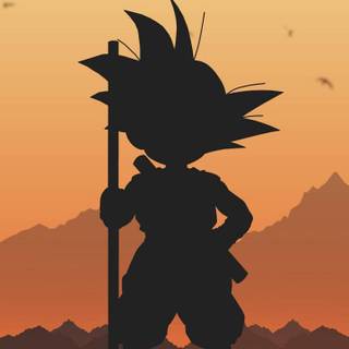 Kid Goku mobile wallpaper