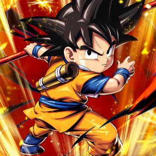 Kid Goku mobile wallpaper