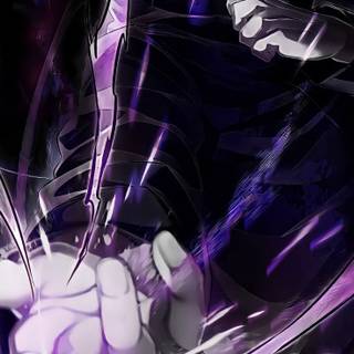 Purple anime mobile wallpaper