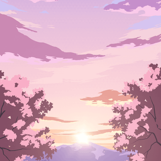 Purple anime mobile wallpaper