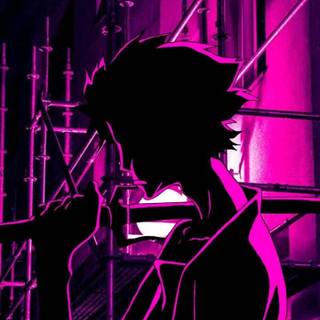 Purple anime mobile wallpaper