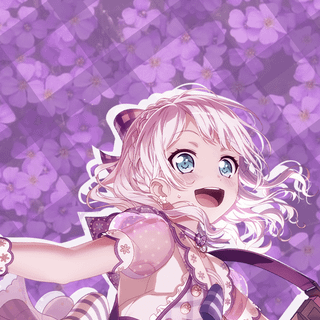 Purple anime mobile wallpaper