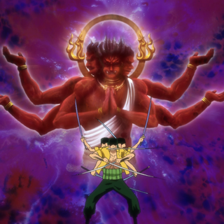 Zoro's Nine Sword Style wallpaper