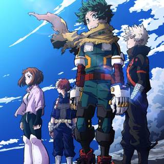 One Piece vs My Hero Academia wallpaper