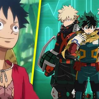 One Piece vs My Hero Academia wallpaper