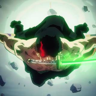 Zoro's Nine Sword Style wallpaper