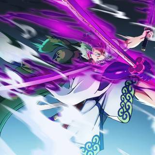 Zoro's Nine Sword Style wallpaper