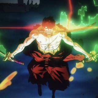Zoro's Nine Sword Style wallpaper