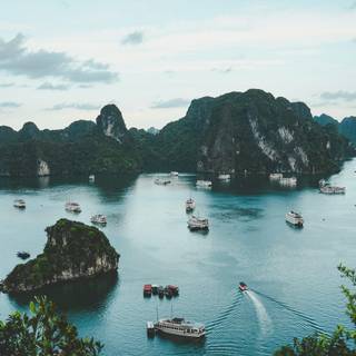 Vietnam top places wallpaper