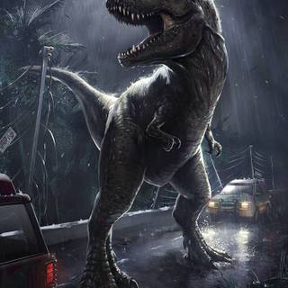 Rexy T-Rex wallpaper