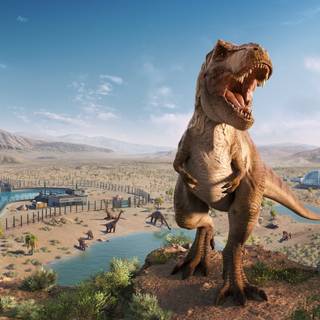 Rexy T-Rex wallpaper