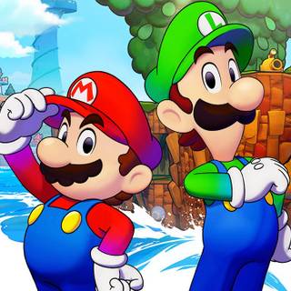 Mario and Luigi Brothership wallpaper