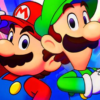 Mario and Luigi Brothership wallpaper