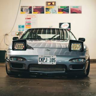 Pop up headlights wallpaper