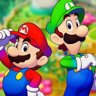 Mario and Luigi Brothership wallpaper
