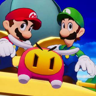 Mario and Luigi Brothership wallpaper