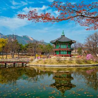 South Korea landscape wallpaper