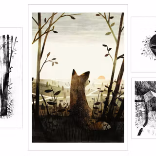 Pax the fox wallpaper