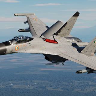 Indian fighter plane wallpaper