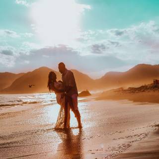 Luxury couple wallpaper