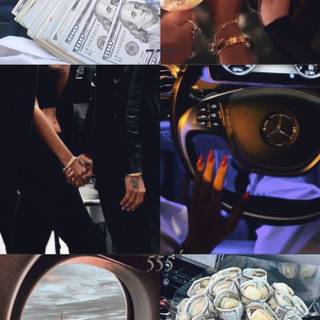 Luxury couple wallpaper