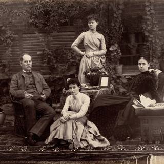 Vintage India wallpaper