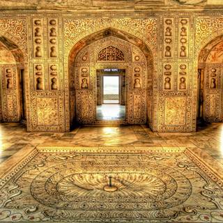 Vintage India wallpaper