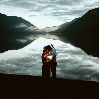 Luxury couple wallpaper