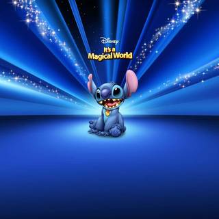 Blue Disney wallpaper