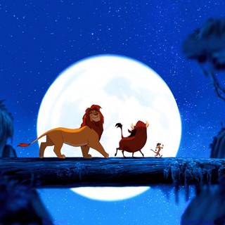 Blue Disney wallpaper