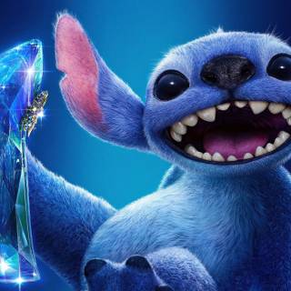 Blue Disney wallpaper