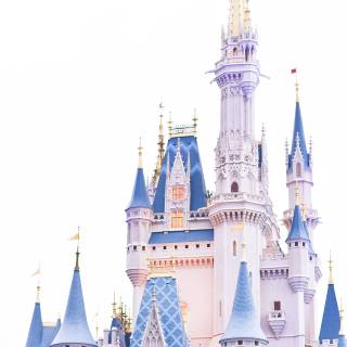 Blue Disney wallpaper