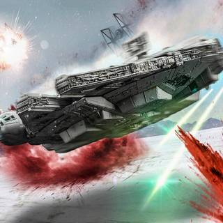 Star Wars Millennium Falcon wallpaper