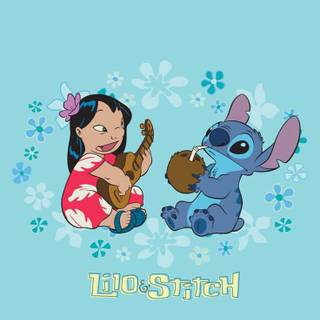 Blue Disney wallpaper