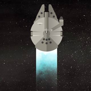 Star Wars Millennium Falcon wallpaper