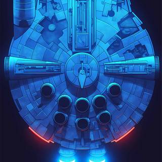 Star Wars Millennium Falcon wallpaper