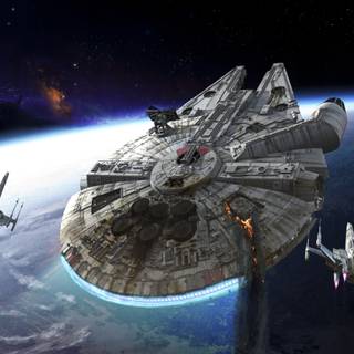 Star Wars Millennium Falcon wallpaper