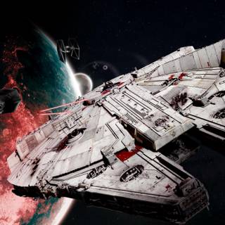 Star Wars Millennium Falcon wallpaper