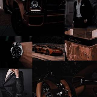 Luxury couple wallpaper