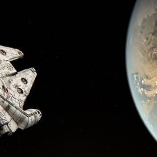 Star Wars Millennium Falcon wallpaper