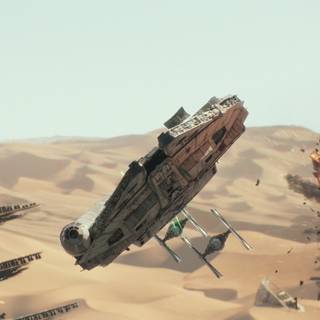 Star Wars Millennium Falcon wallpaper
