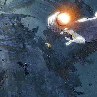 Star Wars Millennium Falcon wallpaper